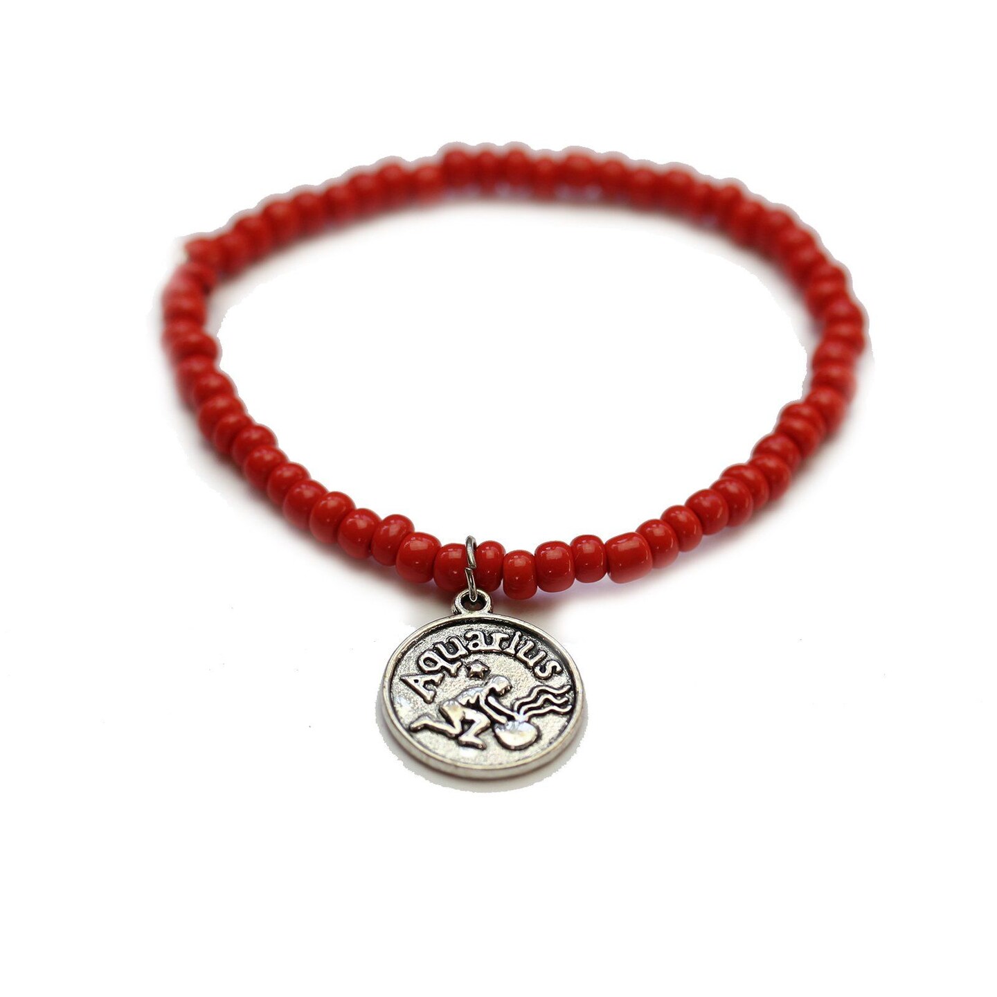 Glass Bracelet with Aquarius Zodiac Charm Bracelets Michaels