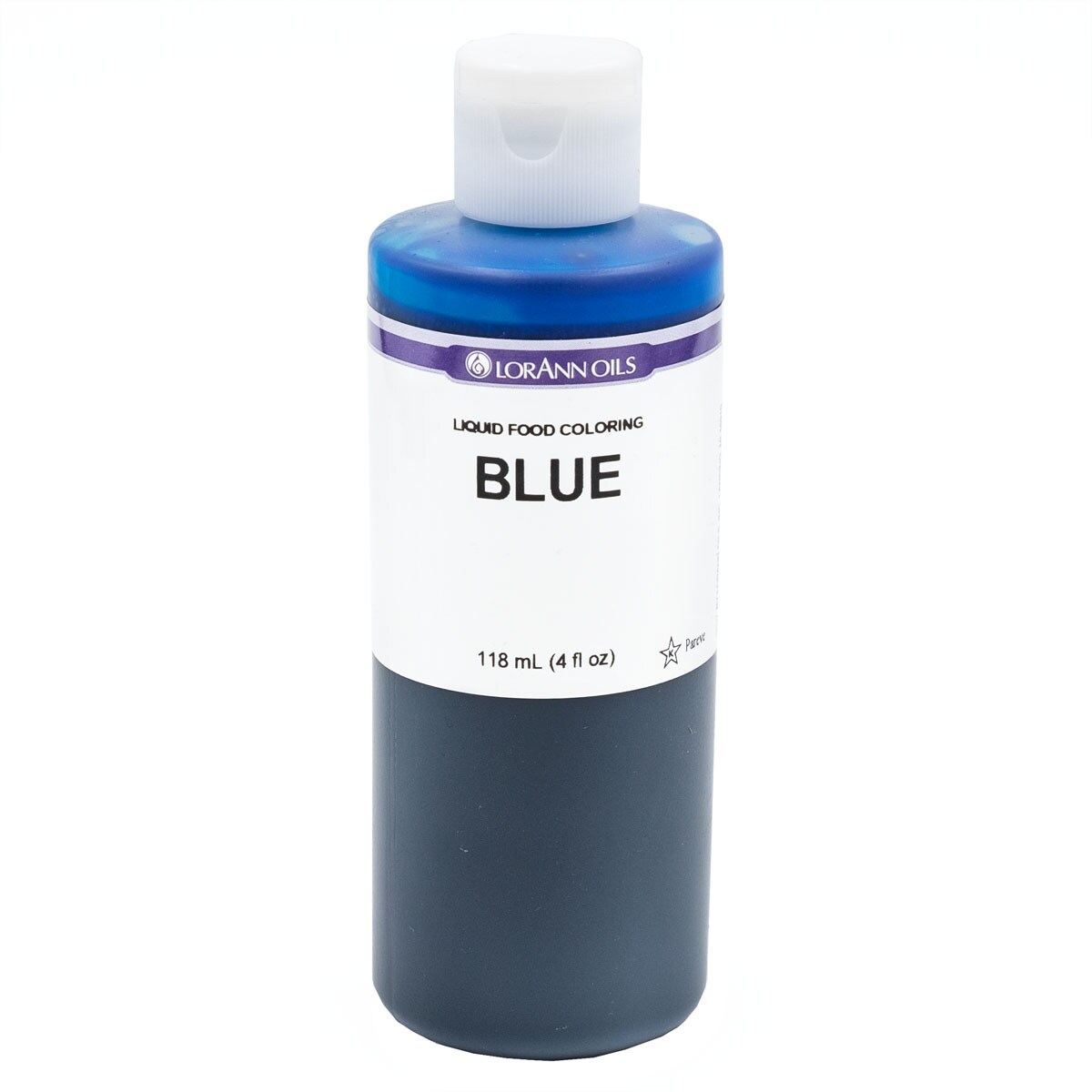 LorAnn Oils Blue Liquid Food Color, 4 ounce