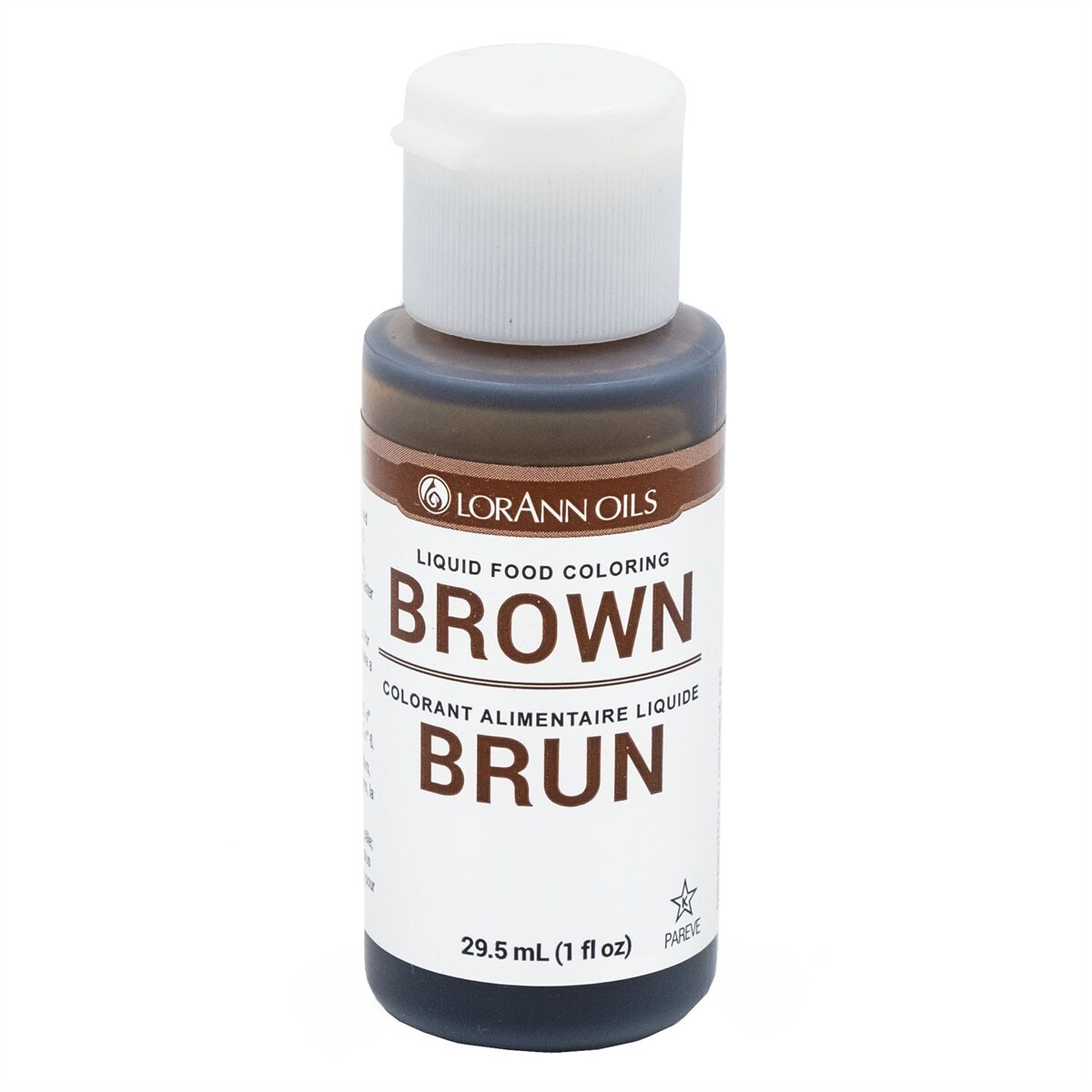 LorAnn Oils Brown Liquid Food Color, 1 ounce