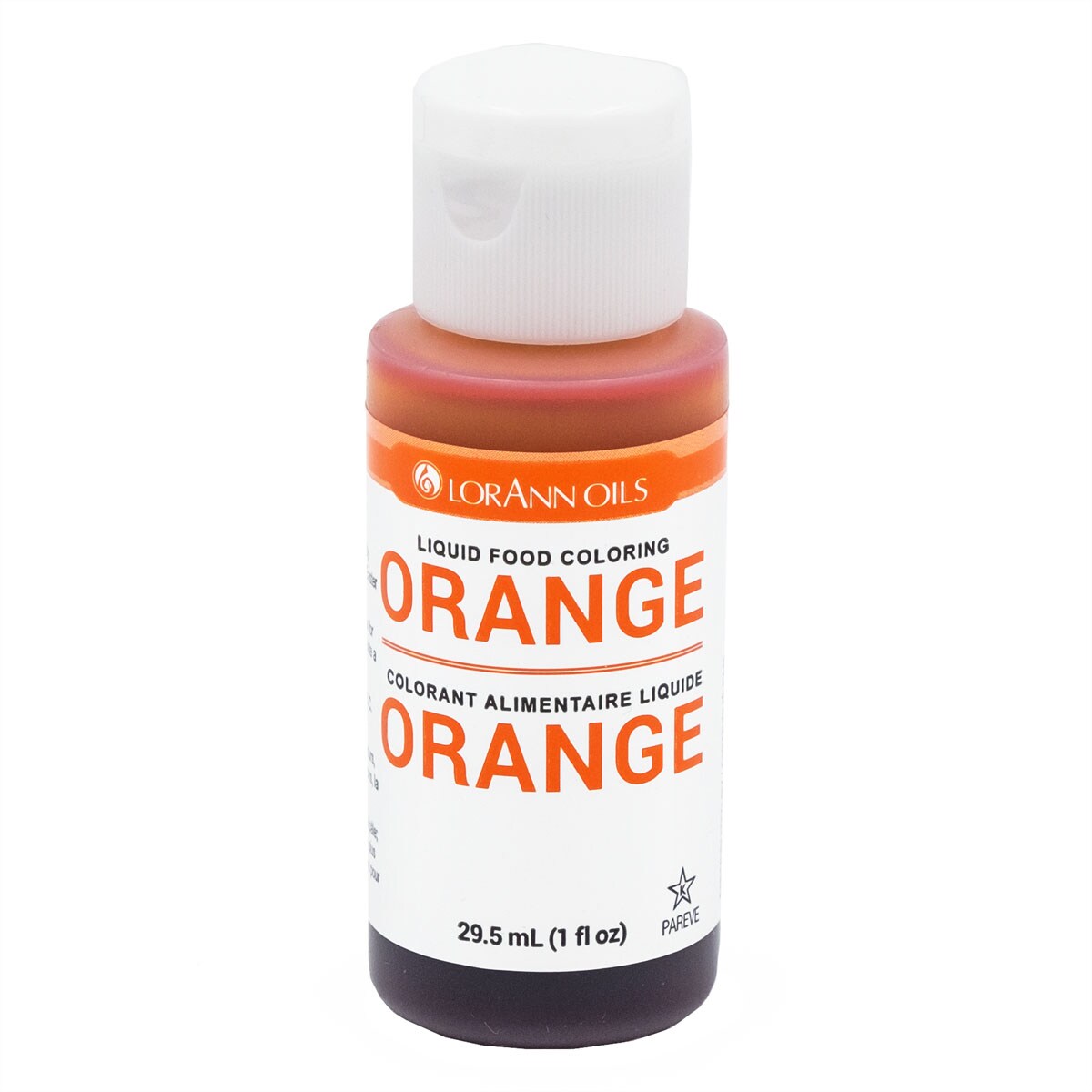 LorAnn Oils Orange Liquid Food Color, 1 ounce