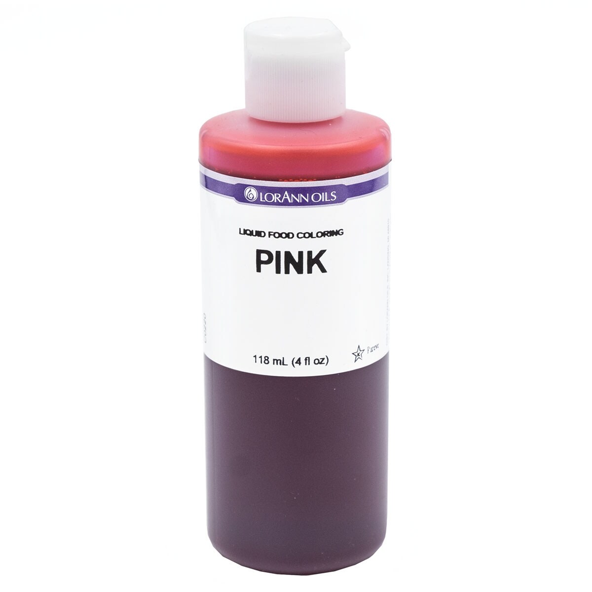 LorAnn Oils Pink Liquid Food Color, 4 ounce