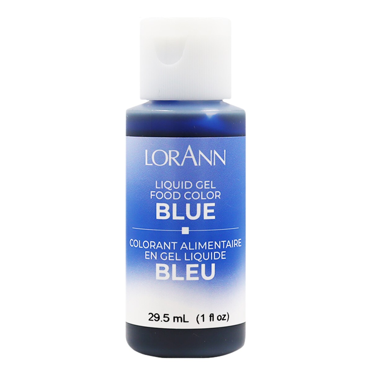 LorAnn Oils Blue Liquid Gel Food Color, 1 ounce