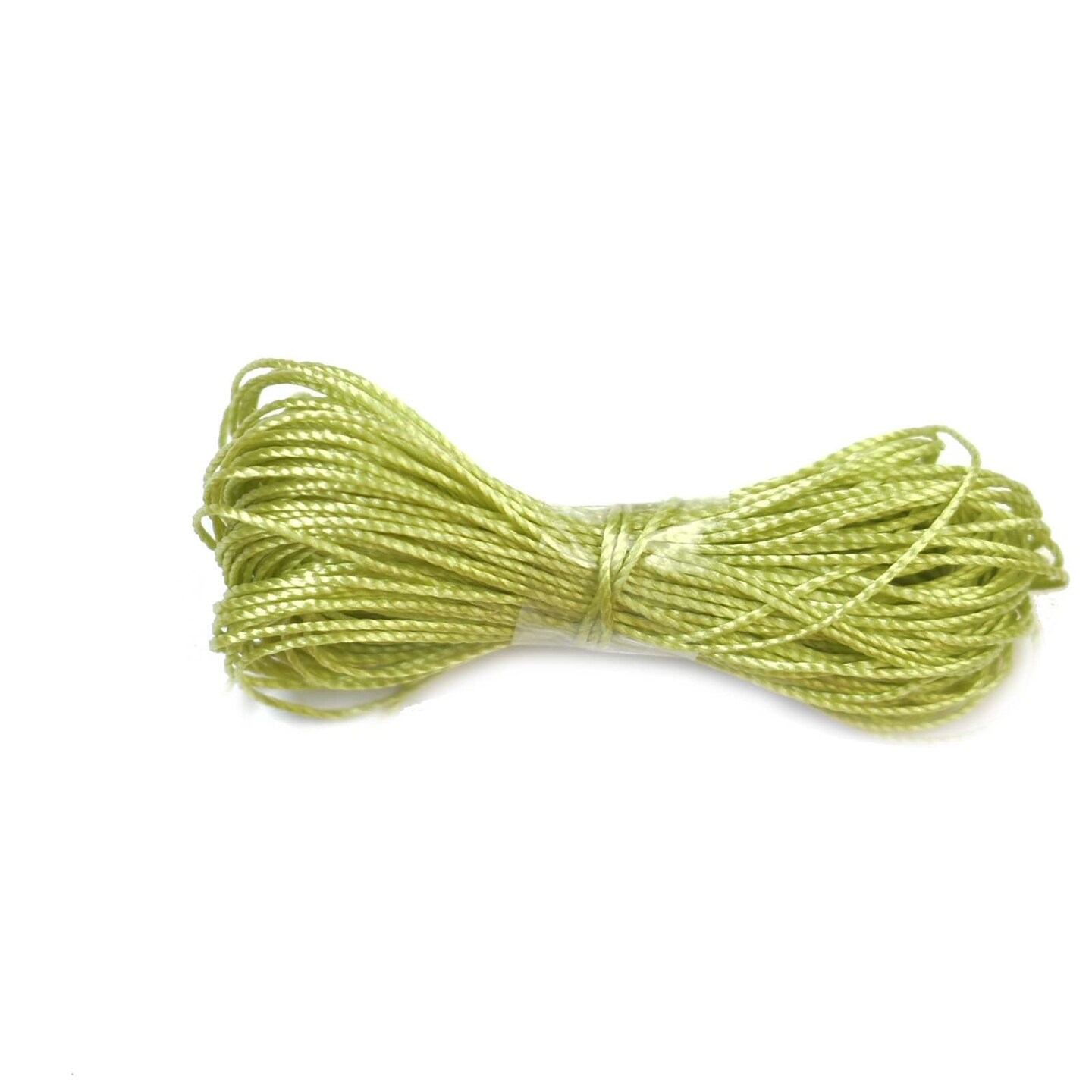 Lime Green Nylon Monocord Thin Beading Thread .12mm (Can Use a 12