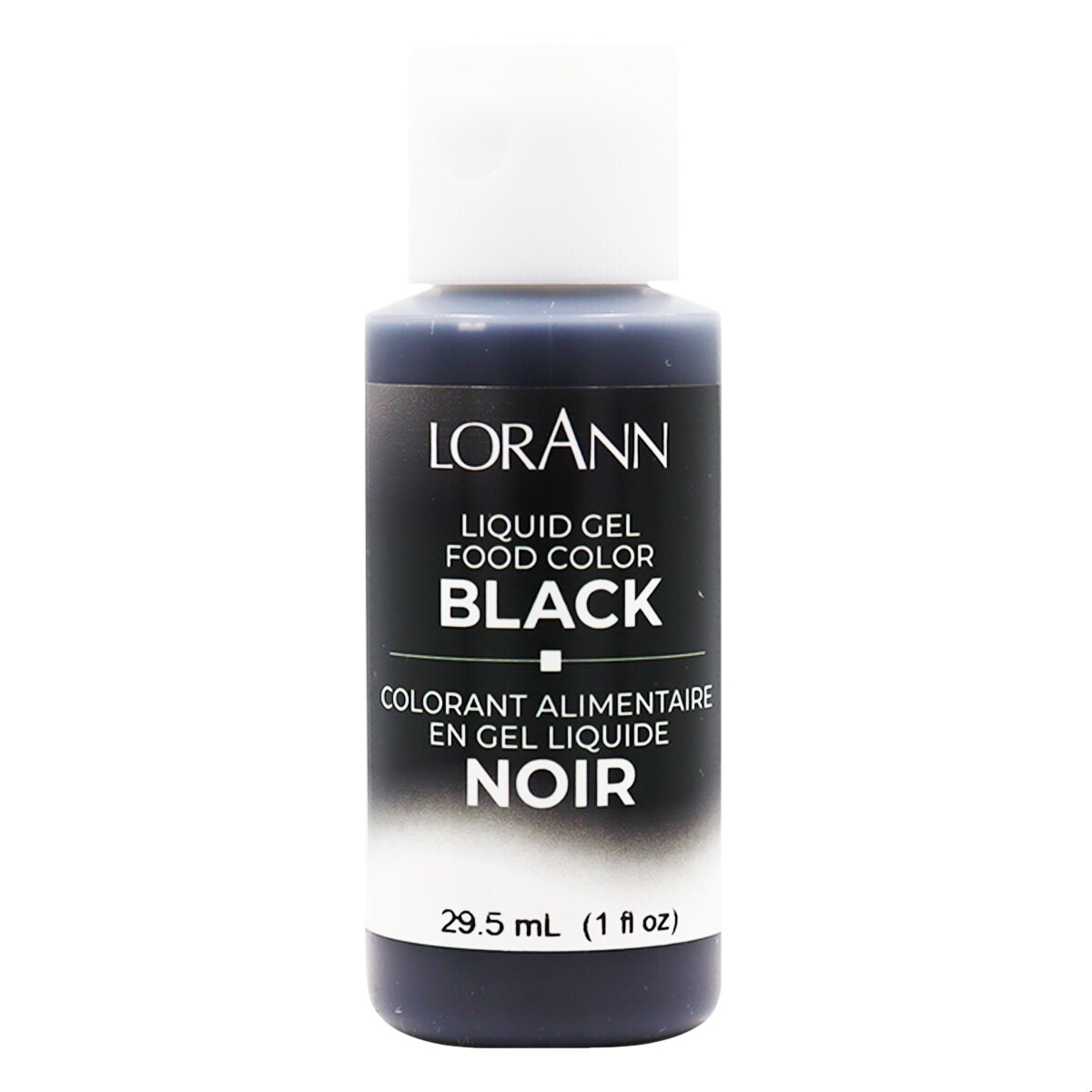 LorAnn Oils Black Liquid Gel Food Color, 1 ounce