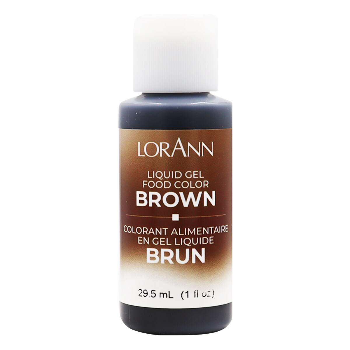 LorAnn Oils Brown Liquid Gel Food Color, 1 ounce