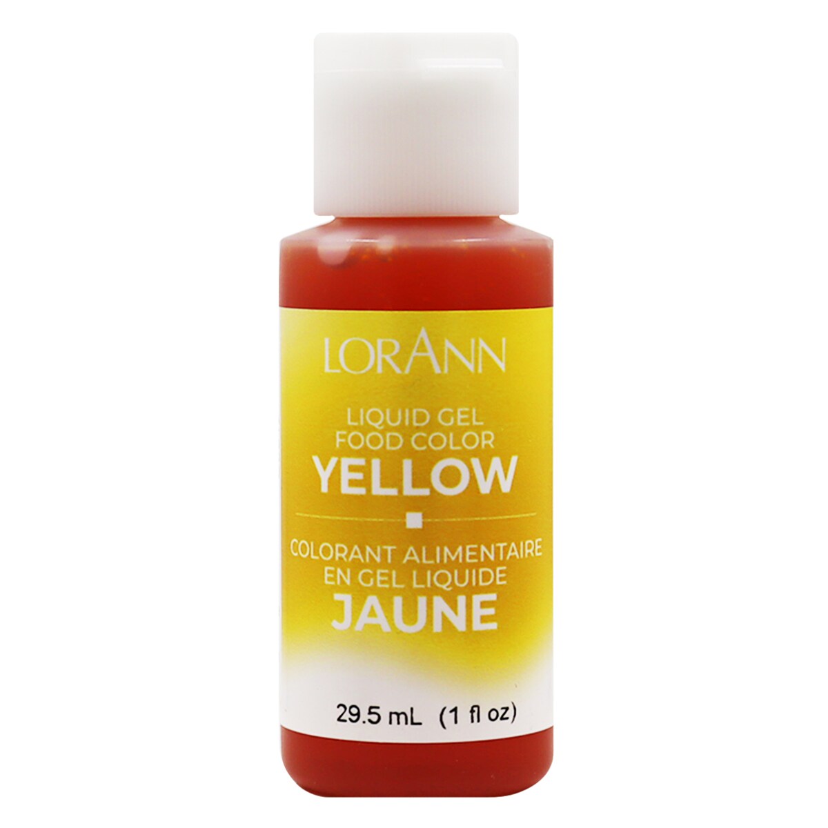 LorAnn Oils Yellow Liquid Gel Food Color, 1 ounce