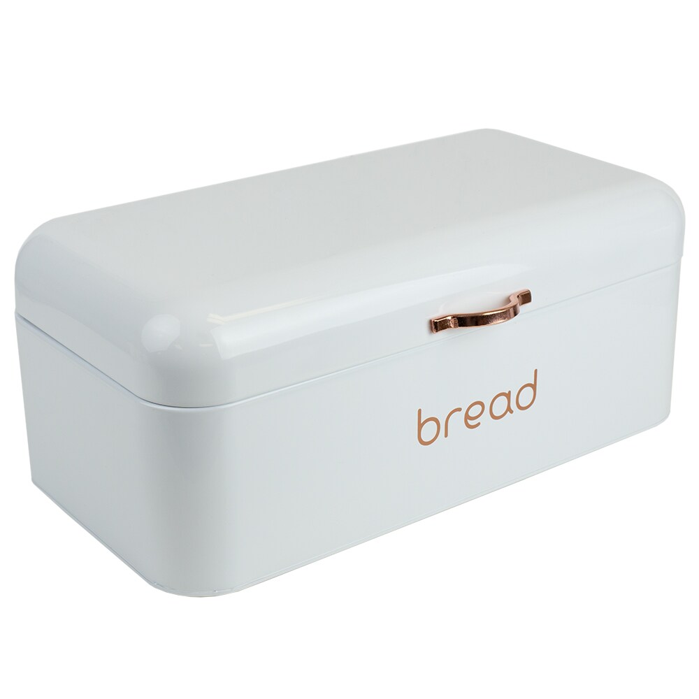 Home Basics Grove Bread Box, White Michaels