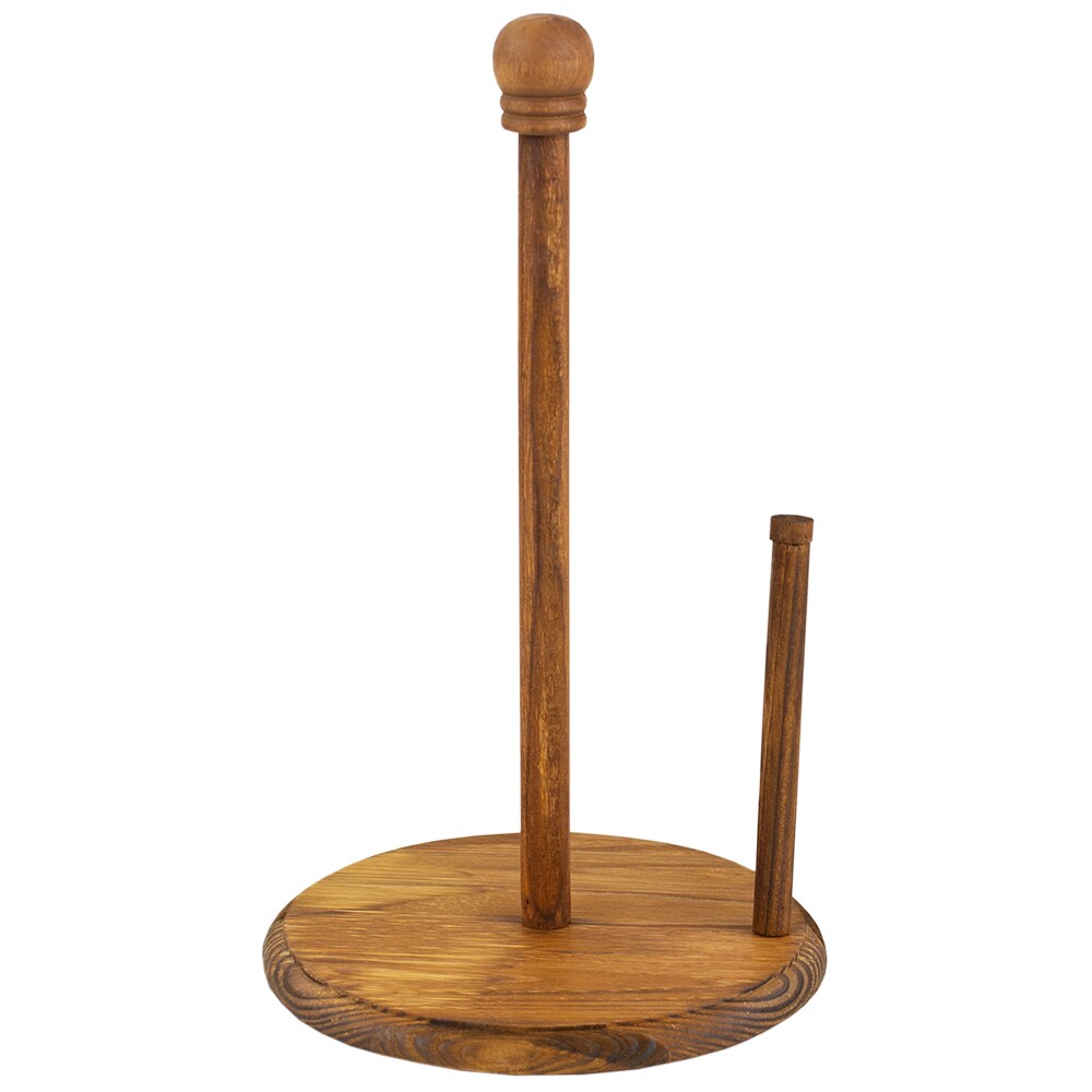 Home Basics Rustic Collection Paper Towel Holder with Easy-Tear Arm