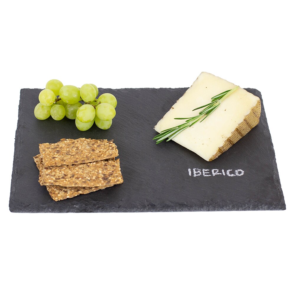 Home Basics 8 x 12 Slate Cutting Board, Black