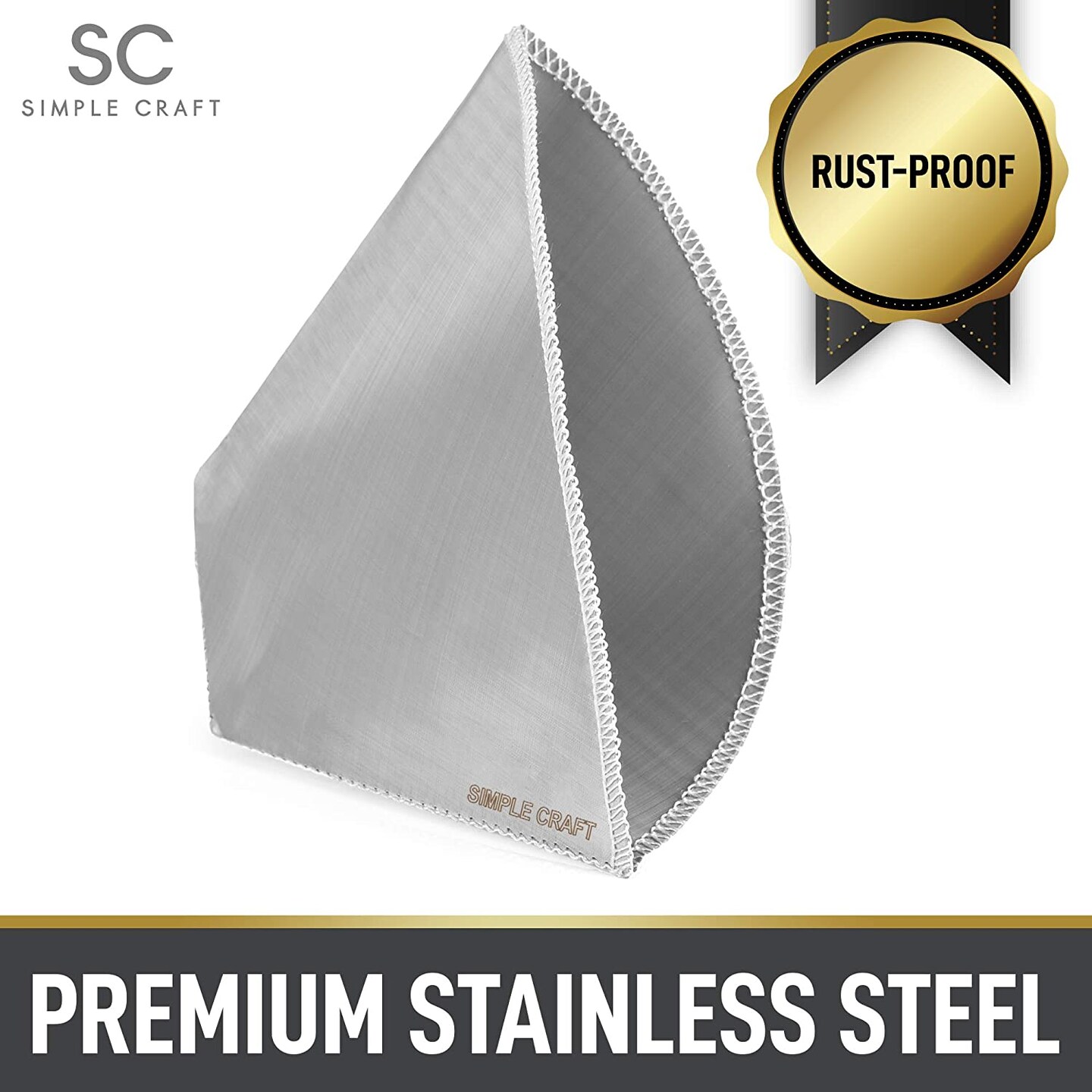 Zulay Kitchen SC Reusable Coffee Filter Size #4