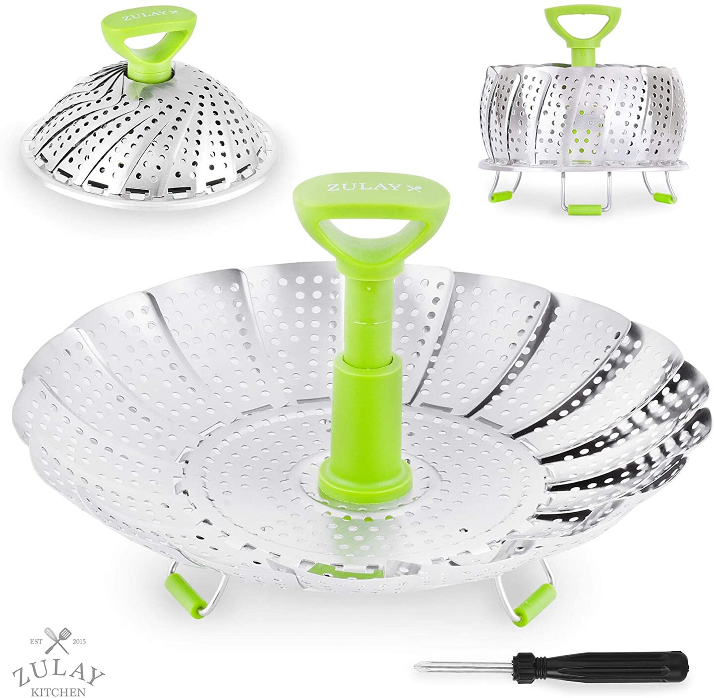 Zulay Vegetable Steamer Basket