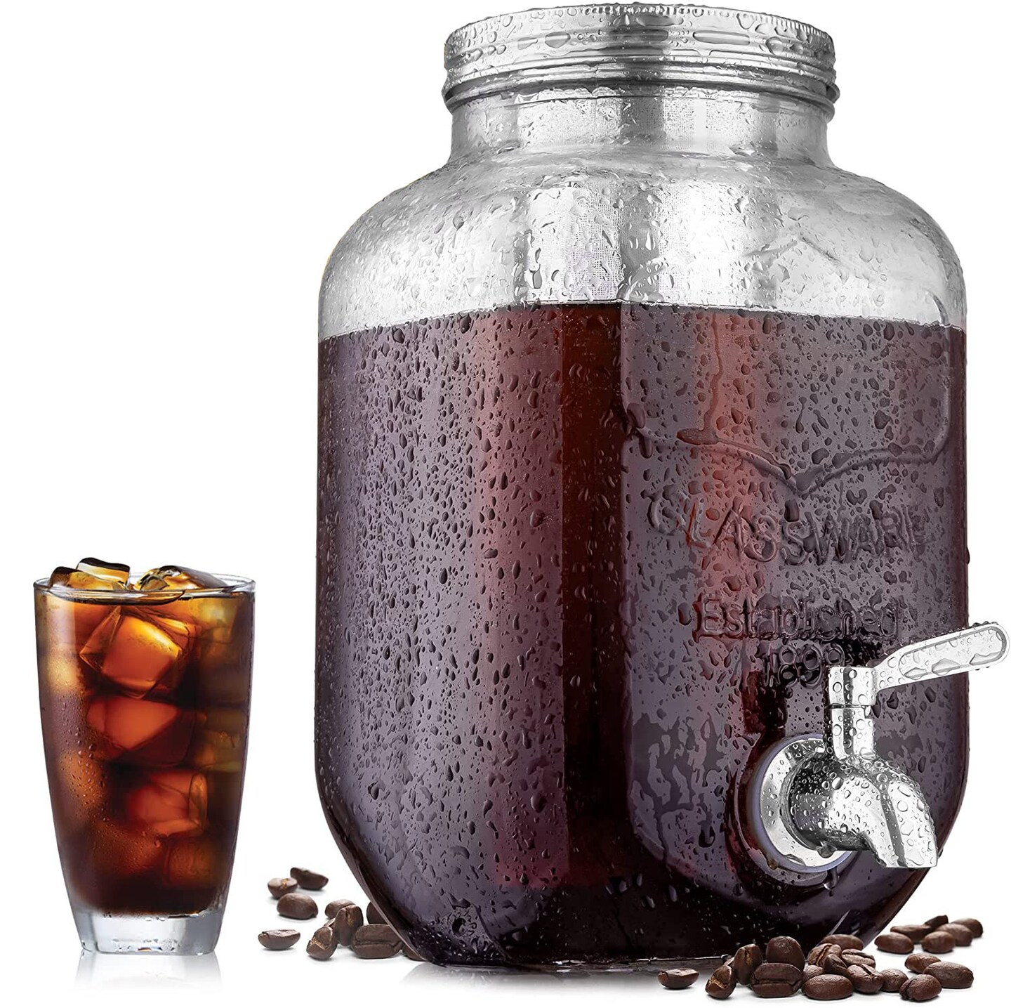 Black Cold Brew Coffee Maker - Iced Coffee Maker