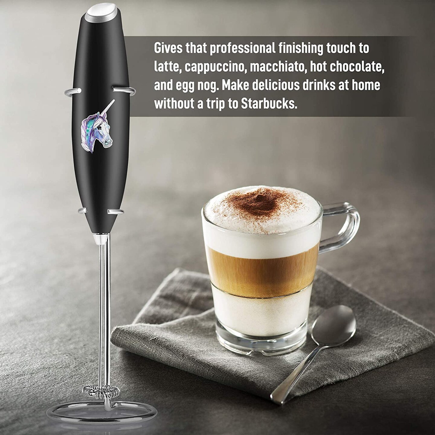 Zulay Milk Frother OG w Stand