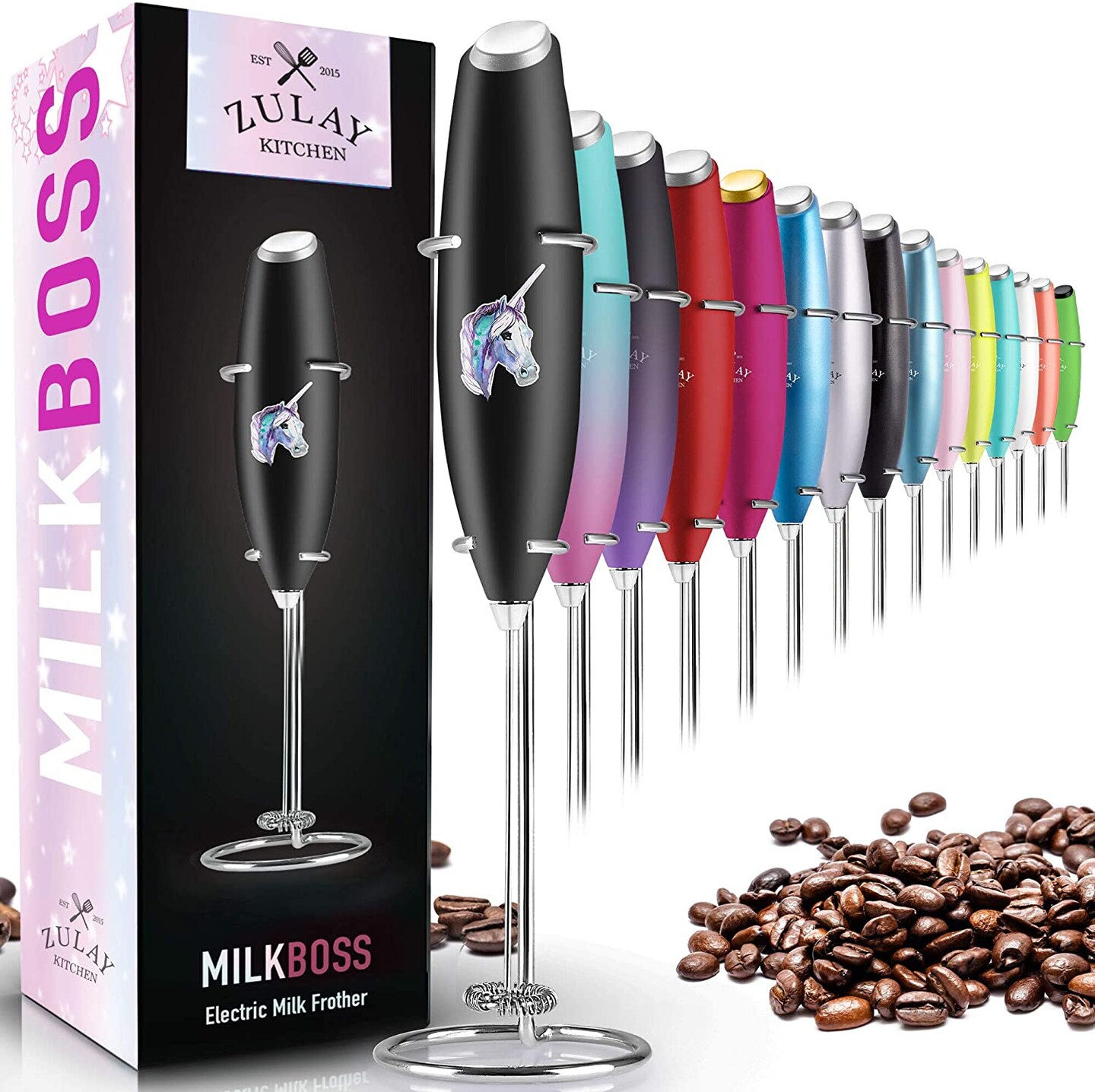 Zulay Milk Frother OG w Stand