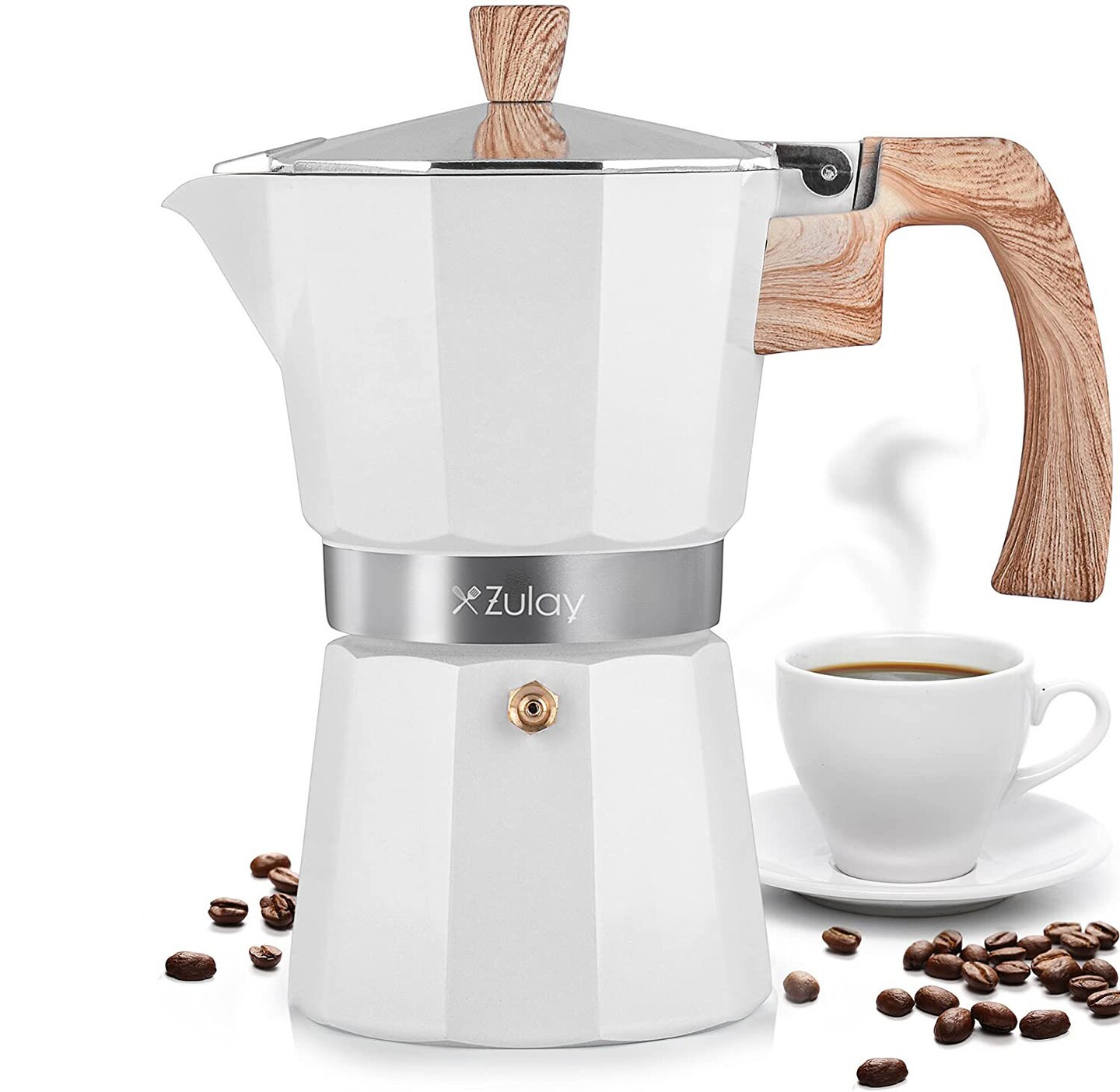 Zulay Moka Pot, 5.5 Cup