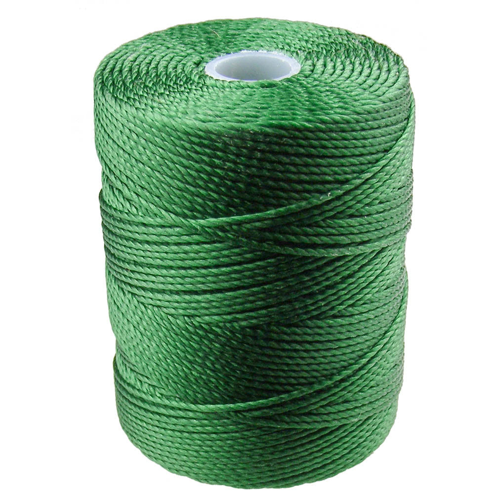 CLON Bead Cord, Green 0.5mm, 92 Yard Spool Stringing Materials