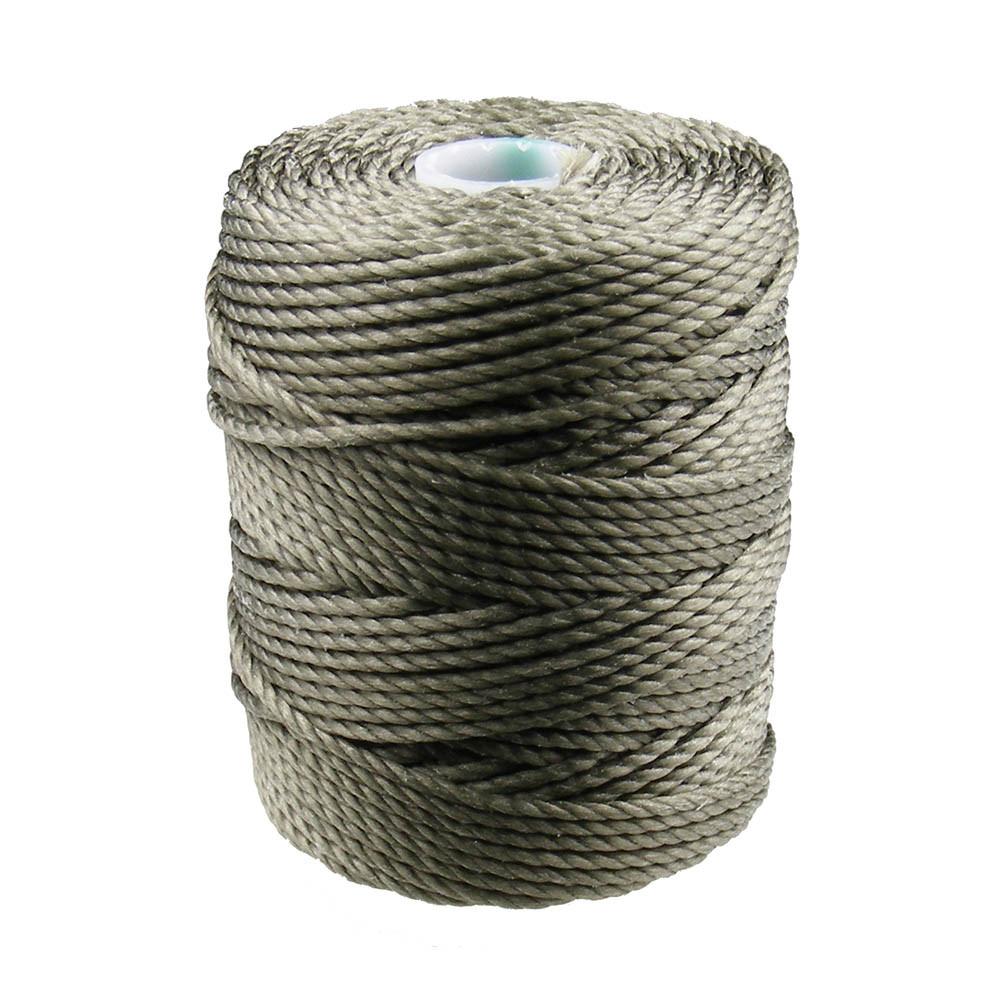 CLon Tex 400 Heavy Weight Bead Cord, Olive ,1.0mm, 36 Yard Spool