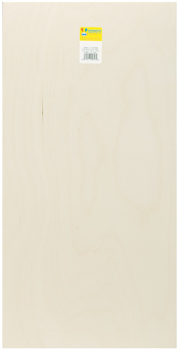 Plywood Sheet - 12&#x22;x24&#x22;