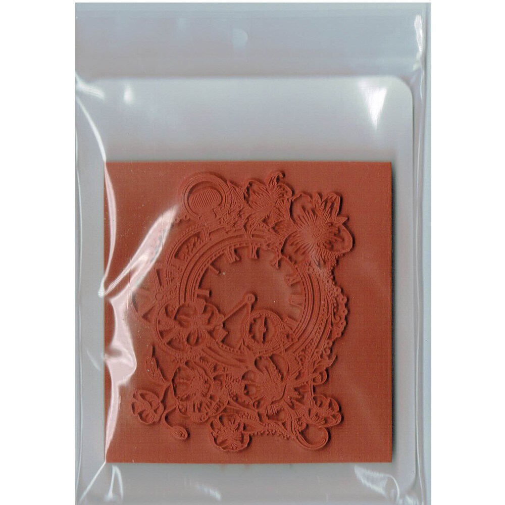 Deep Red Stamps Blossom Time Rubber Cling Stamp 2.75 x 3.2 inches