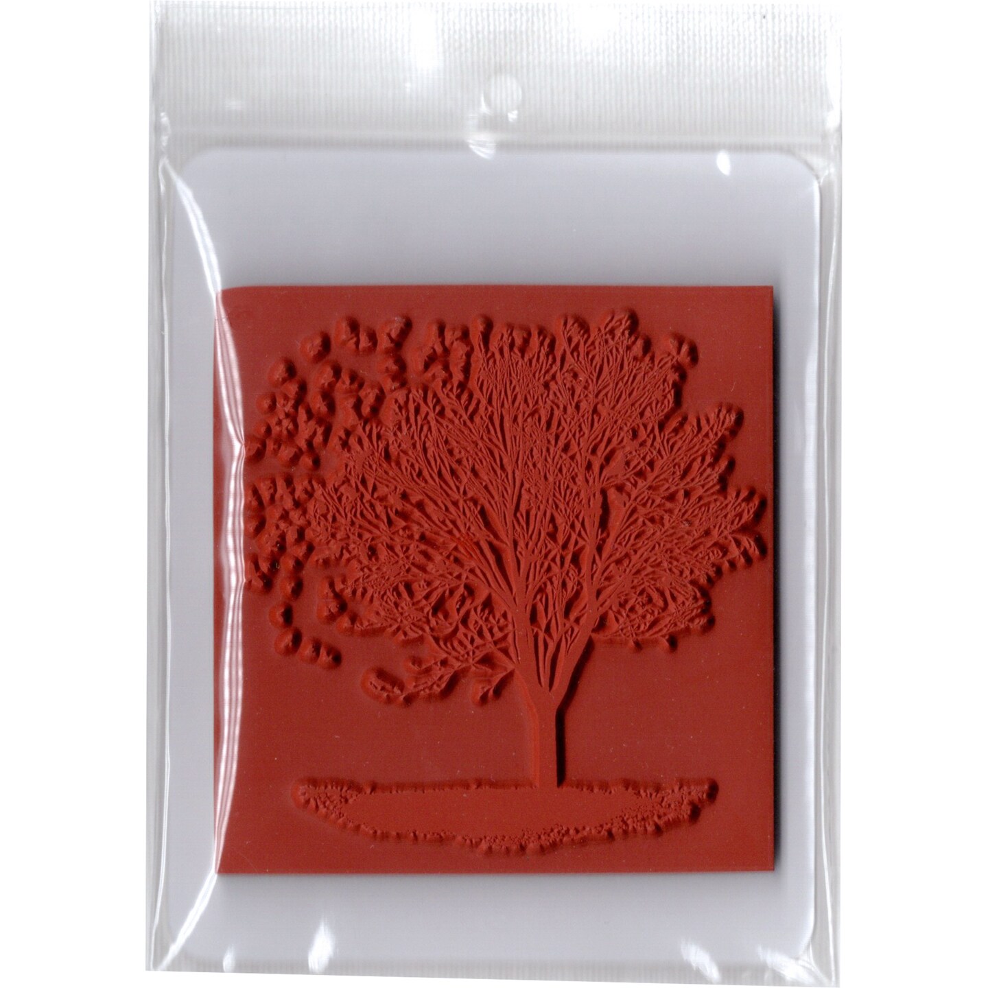 Deep Red Stamps Blackbird Tree Rubber Cling Stamp 3.2 x 3.2 inches
