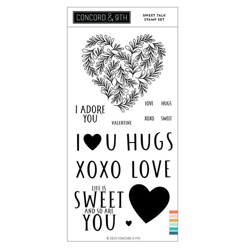 Sweet Talk Stamp Set - Concord &#x26; 9th