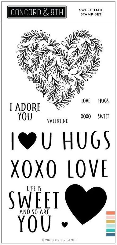 Sweet Talk Stamp Set - Concord &#x26; 9th