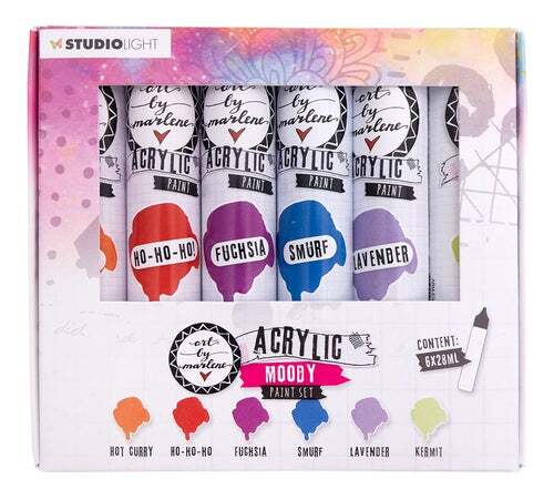 Moody Acrylic Paint Set - Studio Light