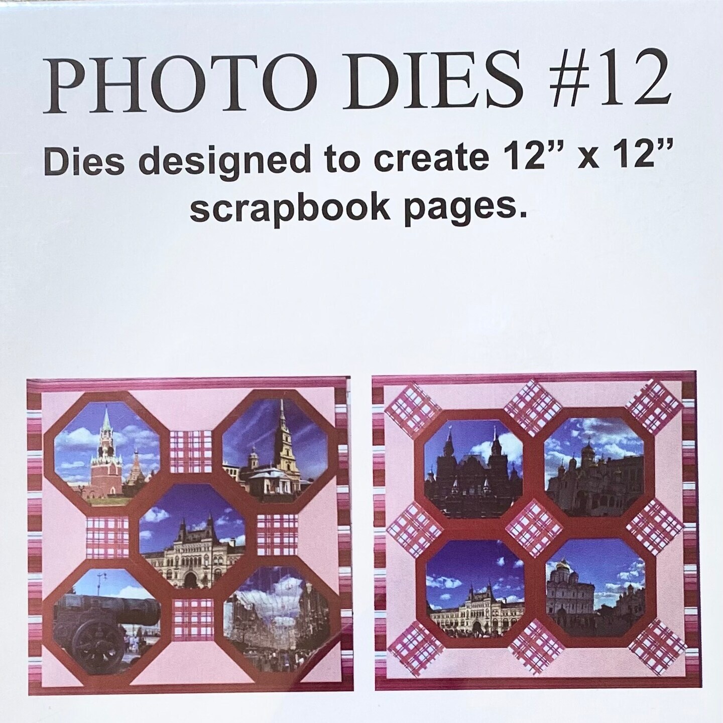 Photo Dies Kit 12 - Octagon Die