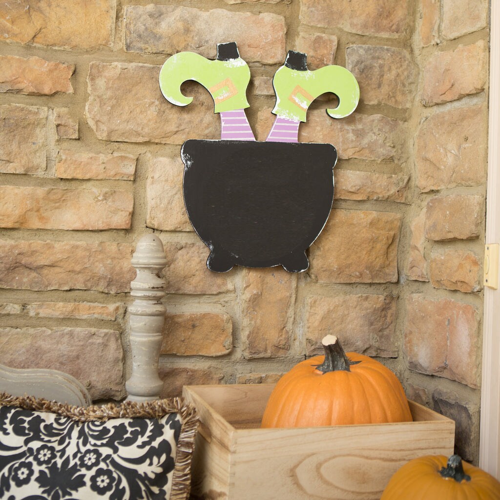 18 in. Unfinished Witch&#x27;s Cauldron