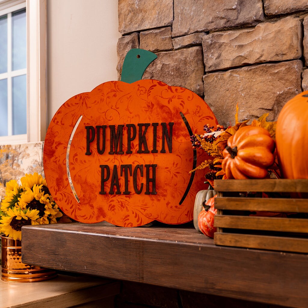18 in. Unfinished Wooden Carriage Pumpkin