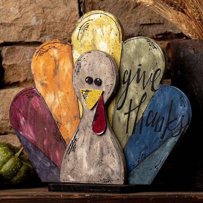 24 in. Unfinished Standing Turkey Kit