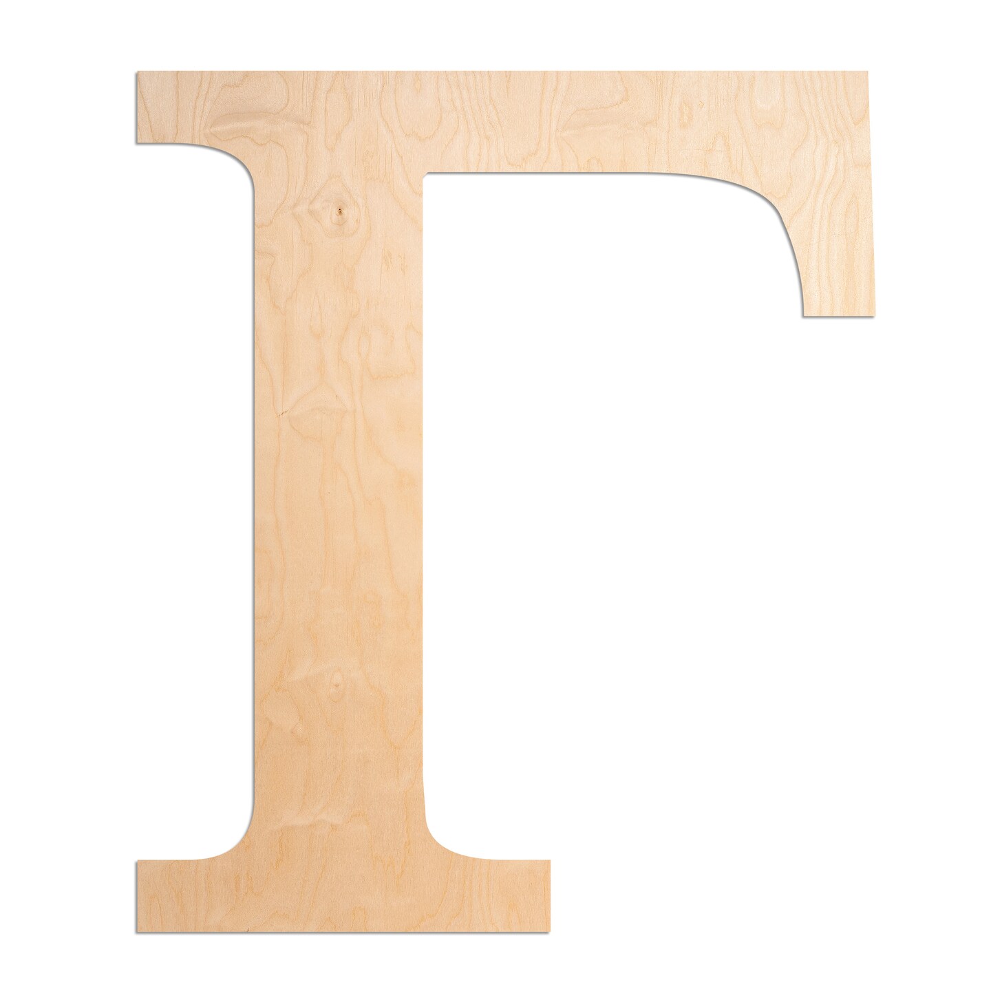 18 in. Unfinished Greek Letters