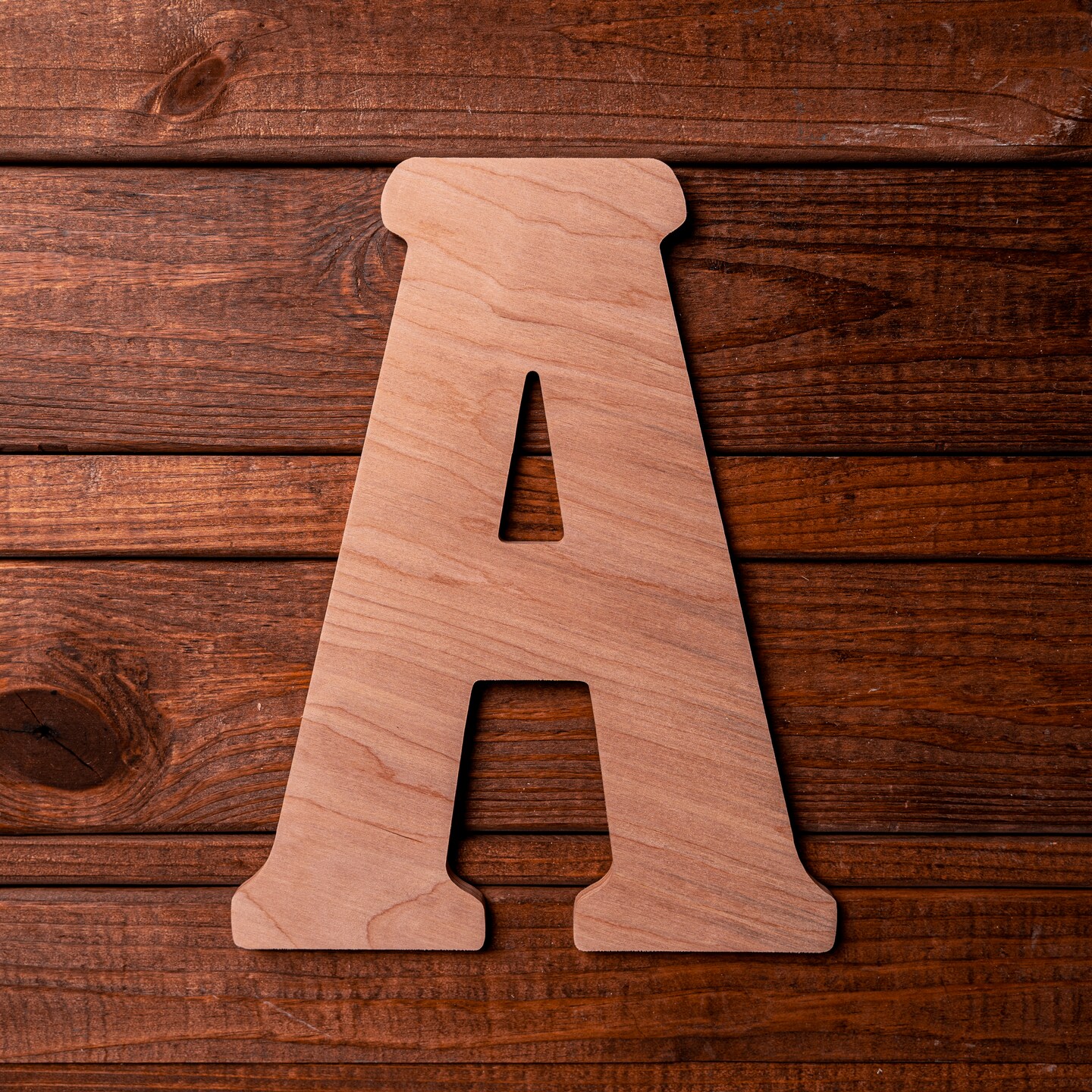 18 in. Unfinished Vintage Letters
