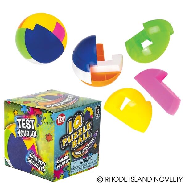 3" IQ PUZZLE BALL 12 pieces Games Michaels