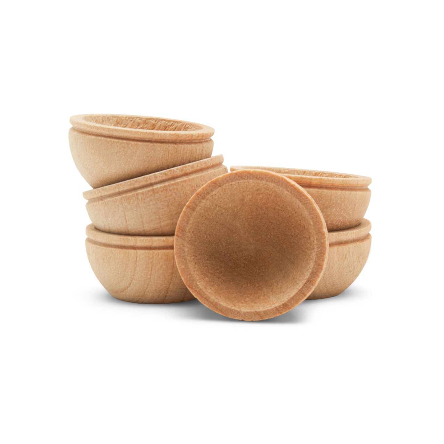 Wood Craft Bowls, Unfinished Pinch Bowls, Condiment Cups| Woodpeckers