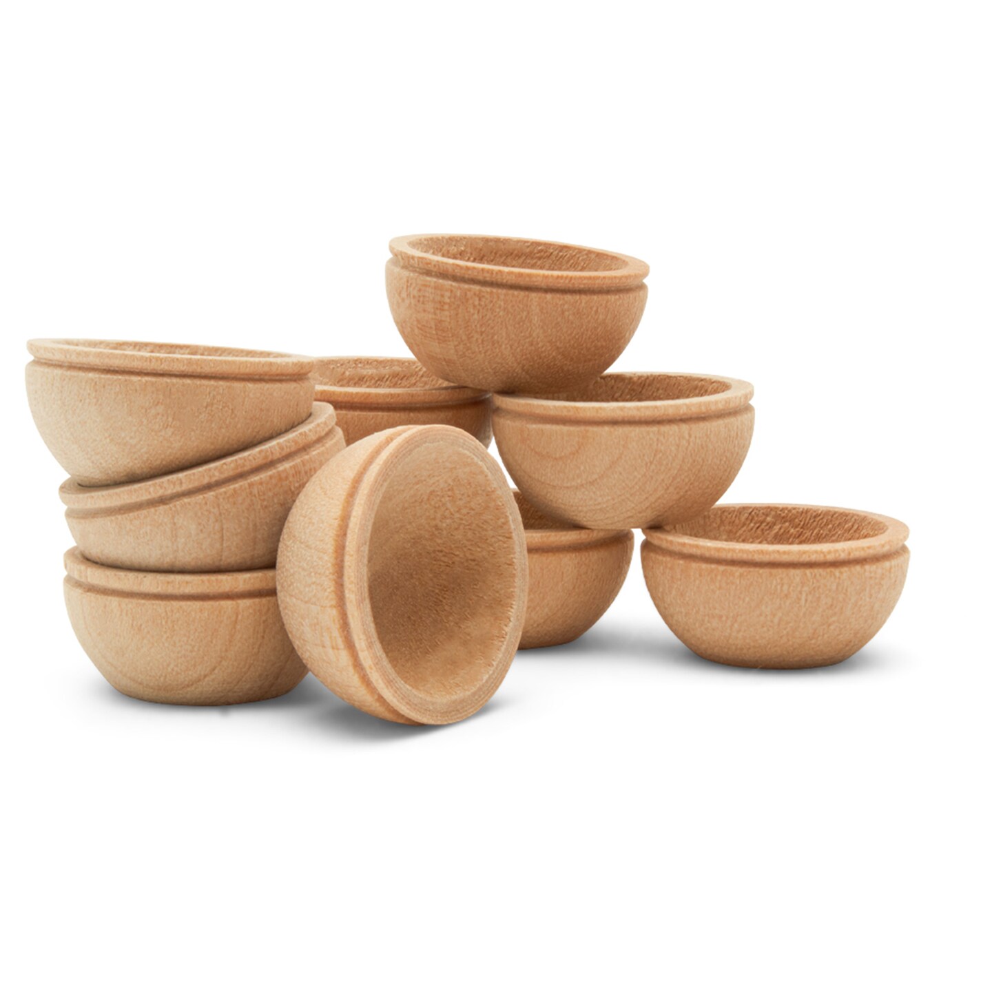 Mini Wooden Pinch Bowls (Condiment Cups, Prep Bowls), Set of 6 – American  Farmhouse Bowls