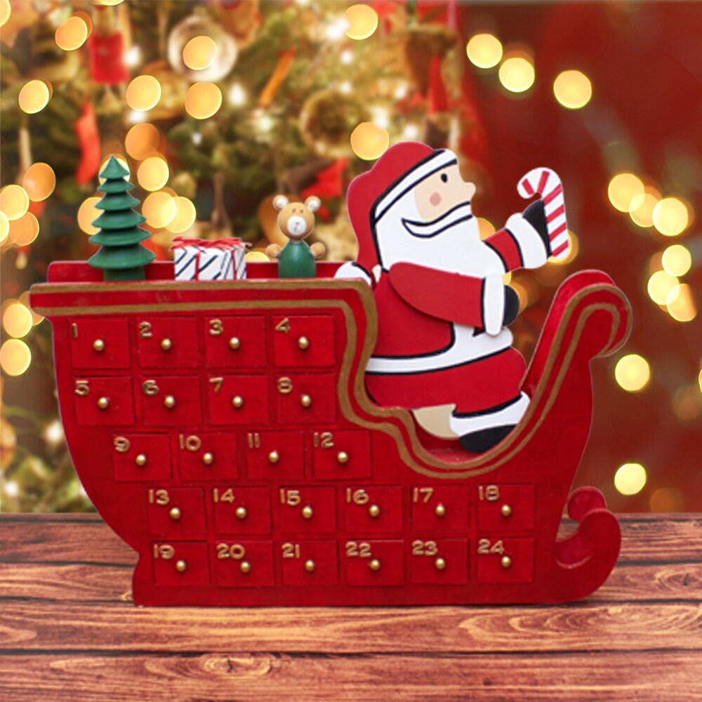 Wooden Advent Calendar, DIY Preassembled, Empty Drawers | Woodpeckers