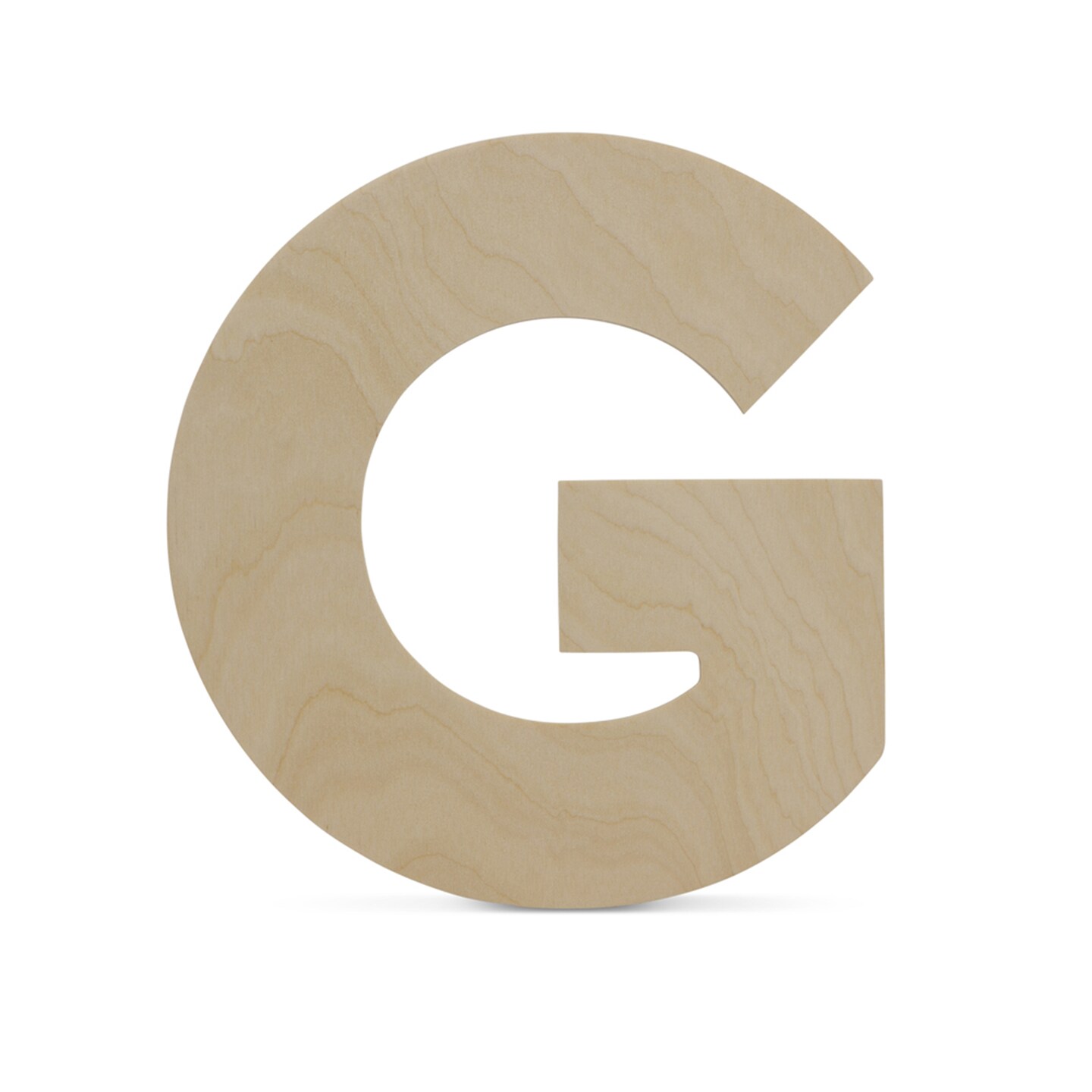 Wooden Letter G 12 inch or 8 inch, Unfinished Large Wood Letters for Crafts | Woodpeckers