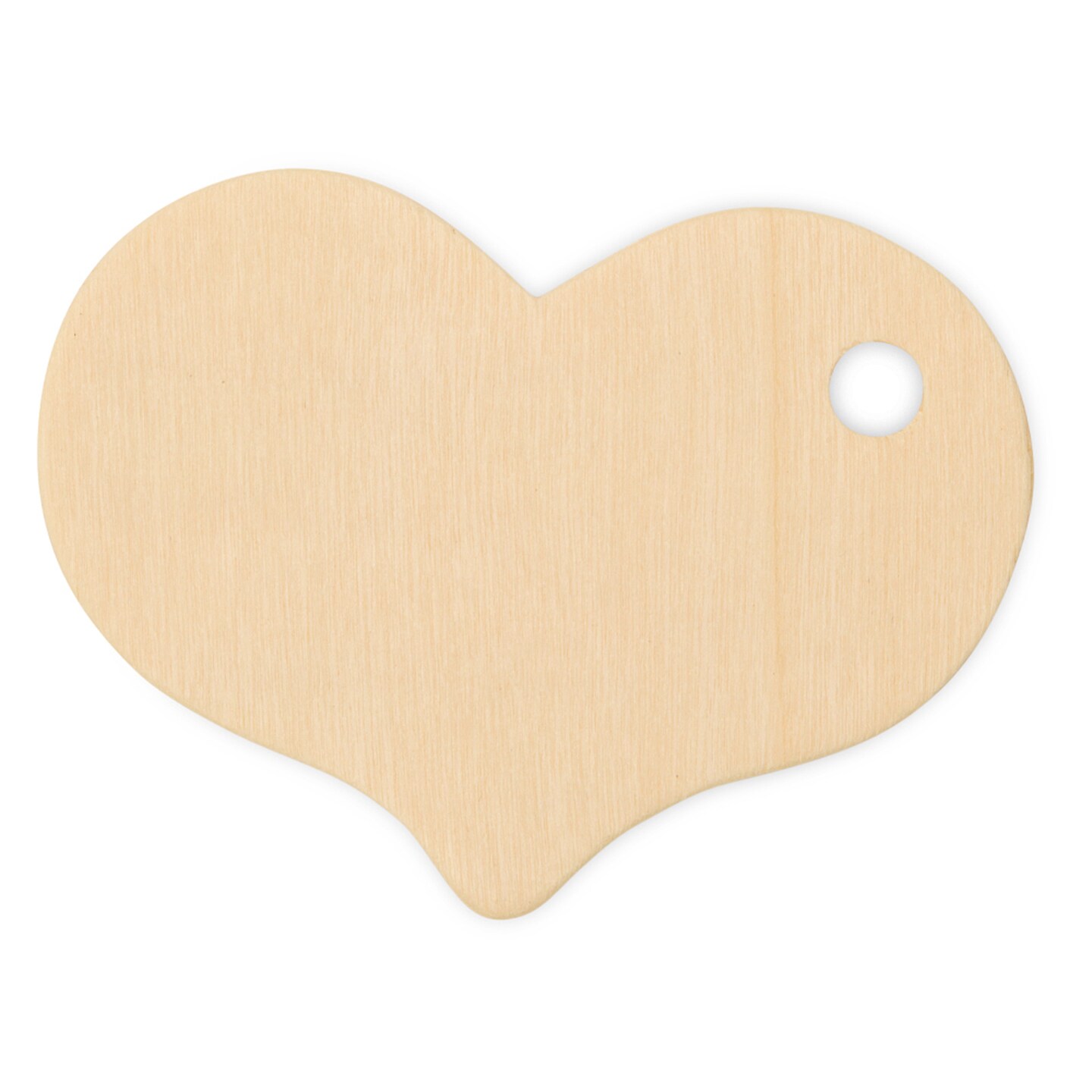 Wooden Heart Tags 2-5/16 Inch Blank, for Crafts, Valentines Dcor|Woodpeckers