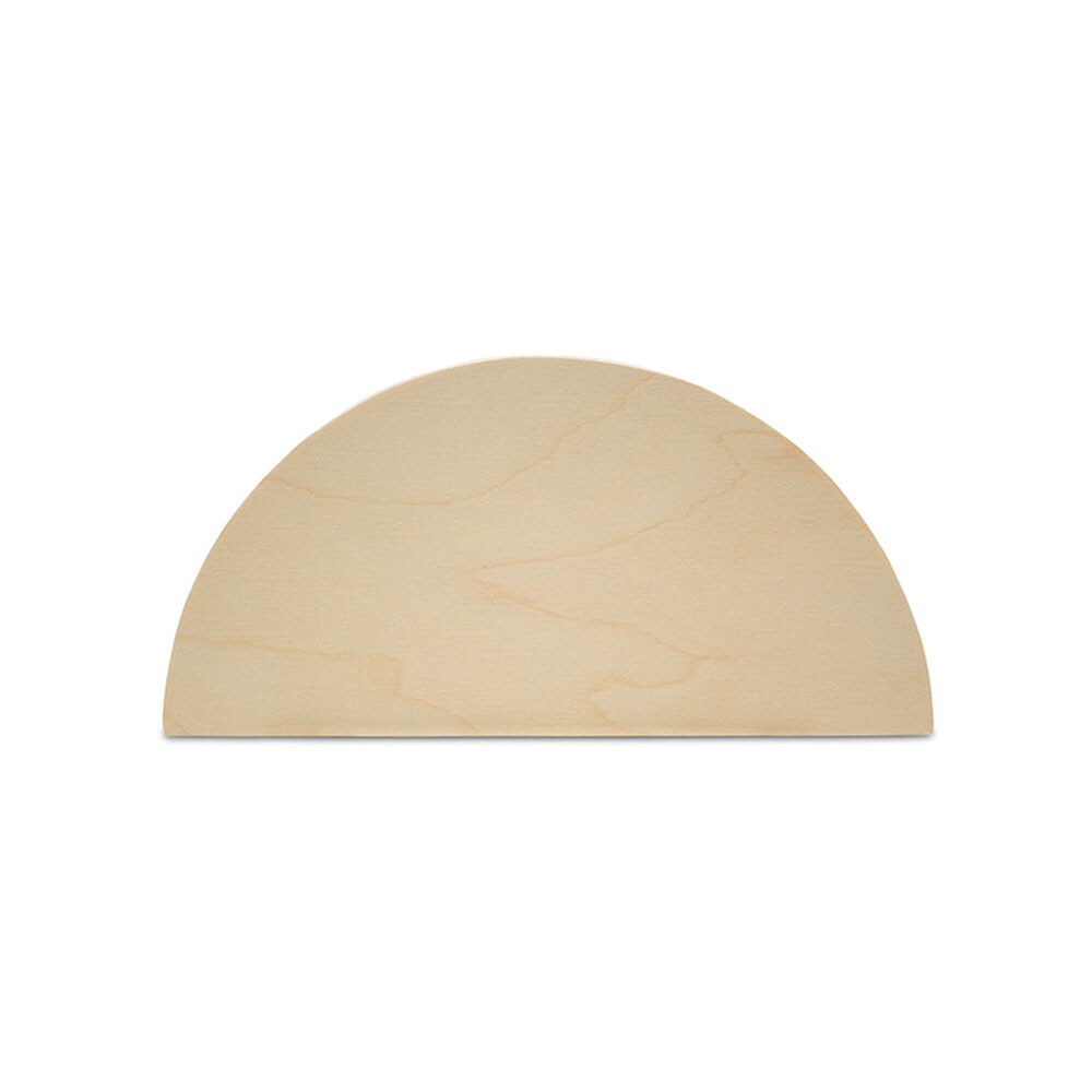 Half Circle Cutouts, Semicircle Wooden Cutouts for Crafts/Play | Woodpeckers