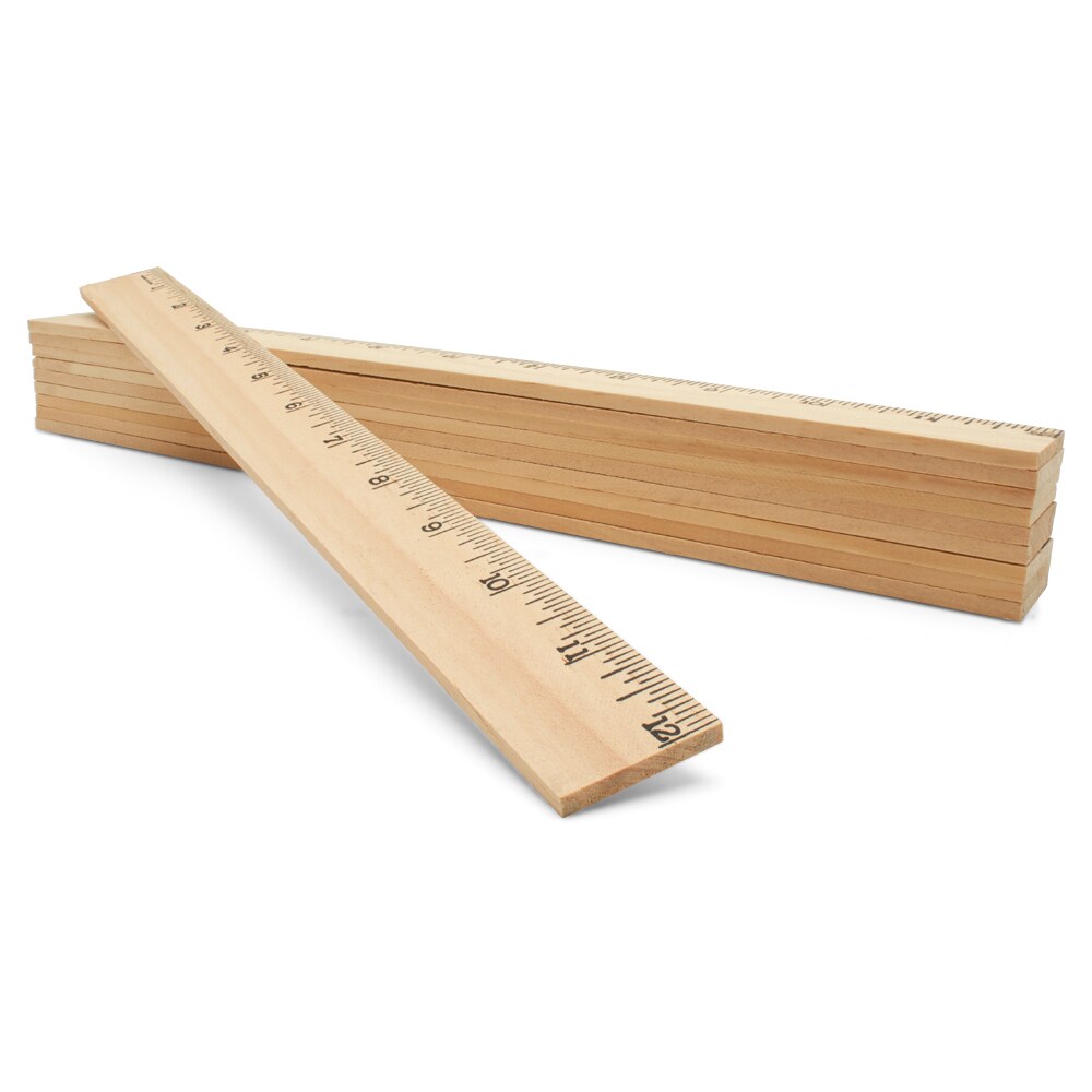 Wooden Rulers , Wood Rulers for School, Crafts and Education | Woodpeckers