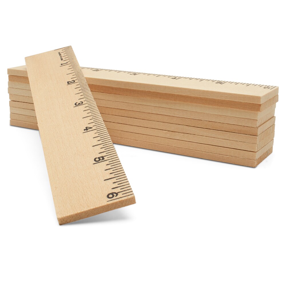 Wooden Rulers , Wood Rulers for School, Crafts and Education | Woodpeckers