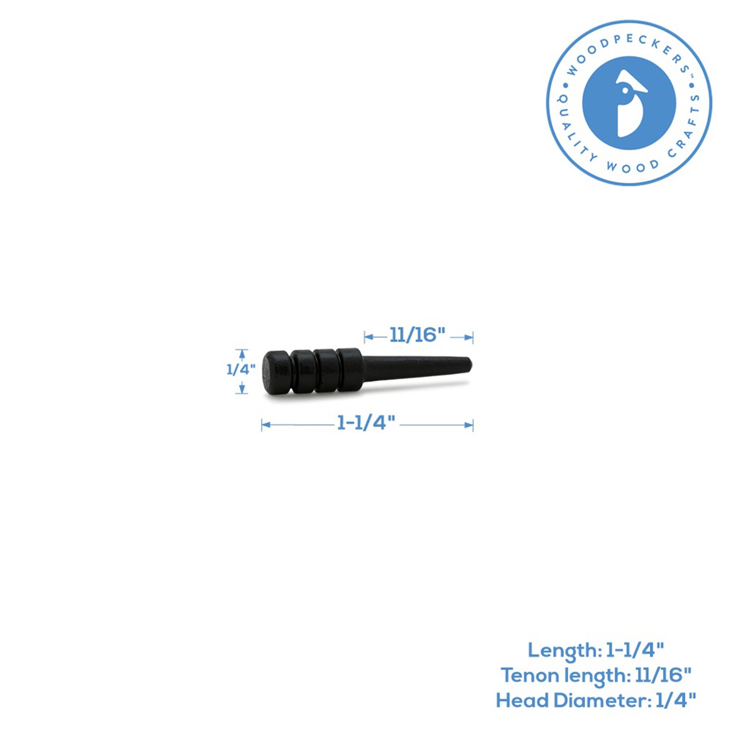 Wood Cribbage Pegs Assorted Colors for New Set or Replacement Pieces | Woodpeckers