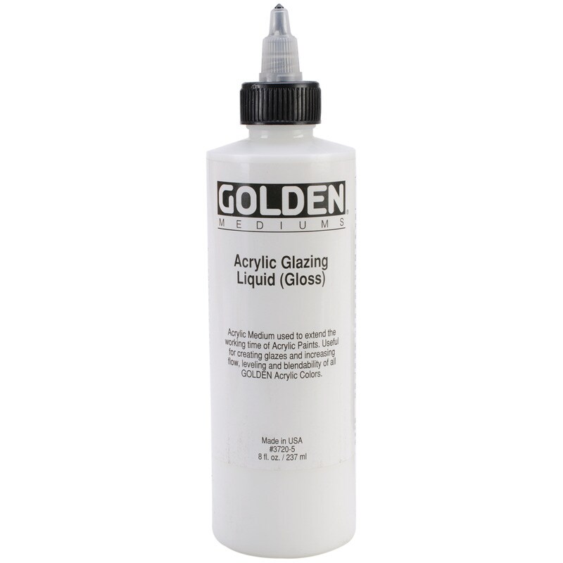 Golden Acrylic Gloss Glazing Liquid - 8oz | Michaels