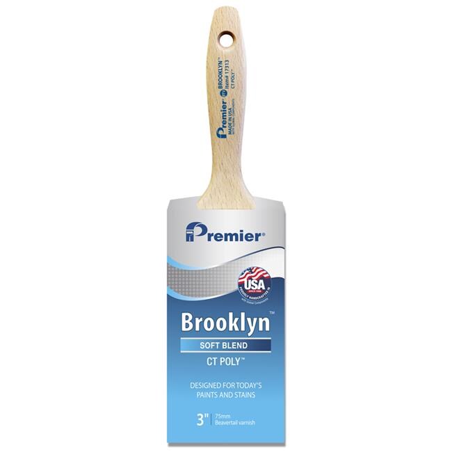 Premier 1006009 Brooklyn 3 in. Soft Chiseled Paint Brush Stencil