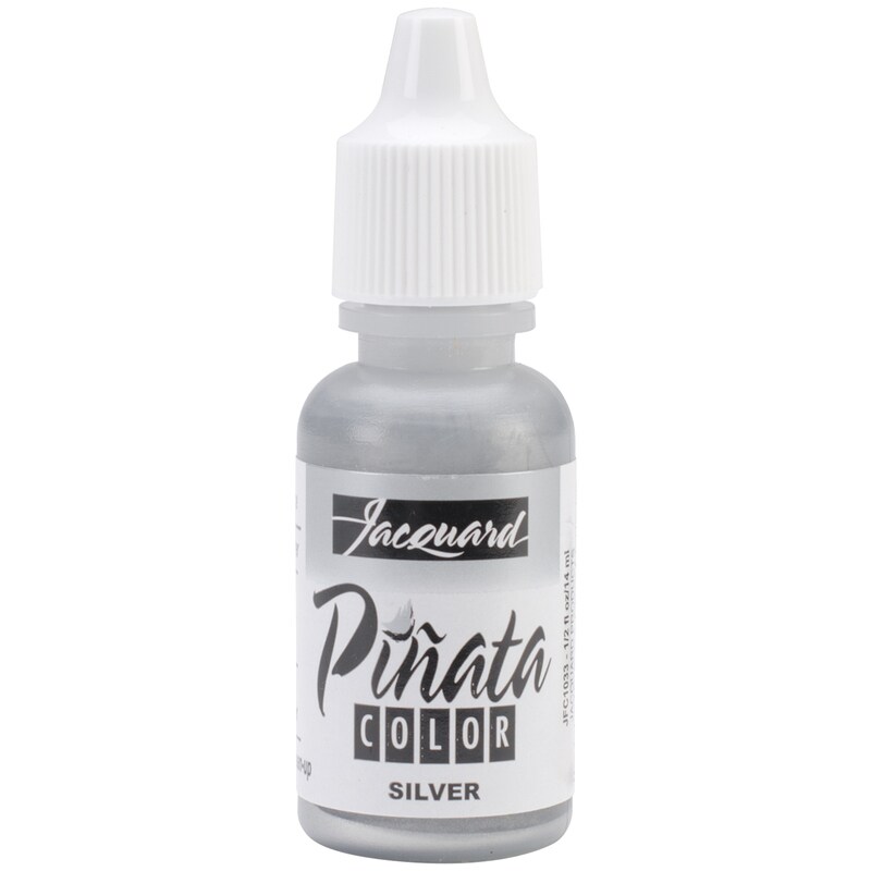 Silver - Jacquard Pinata Color Alcohol Ink .5oz