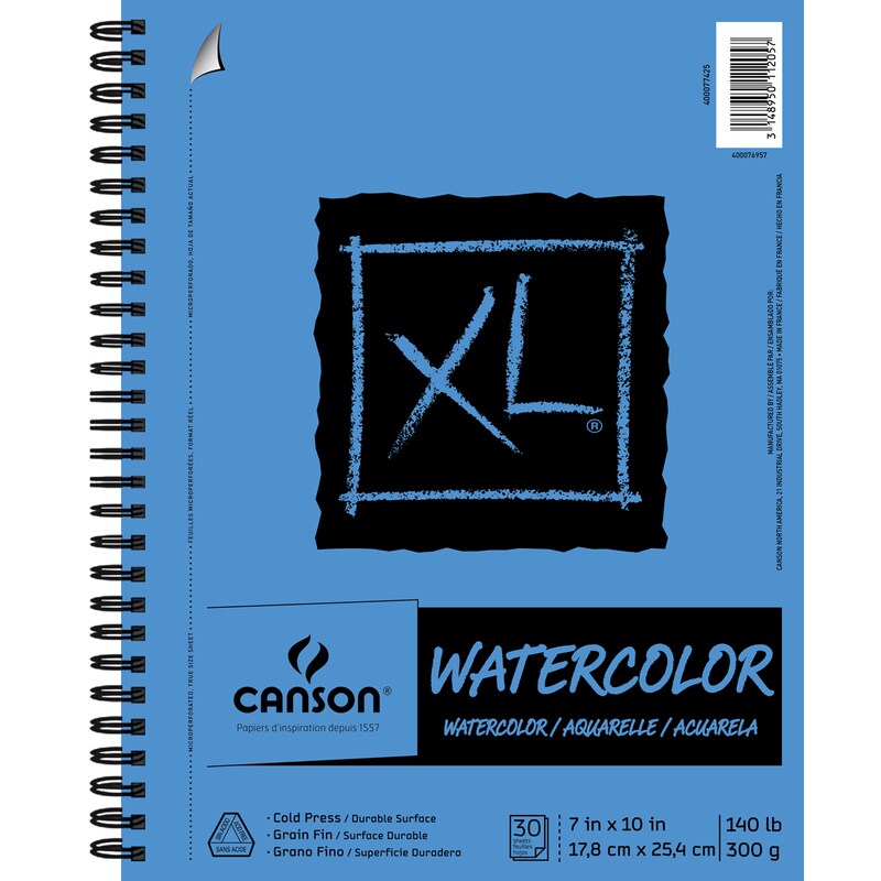 Canson XL Watercolor Pad 7"X10" Michaels