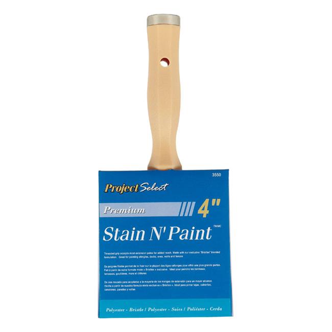 Linzer 35504 4 in. Project Select Stain & Paint Brush Stencil