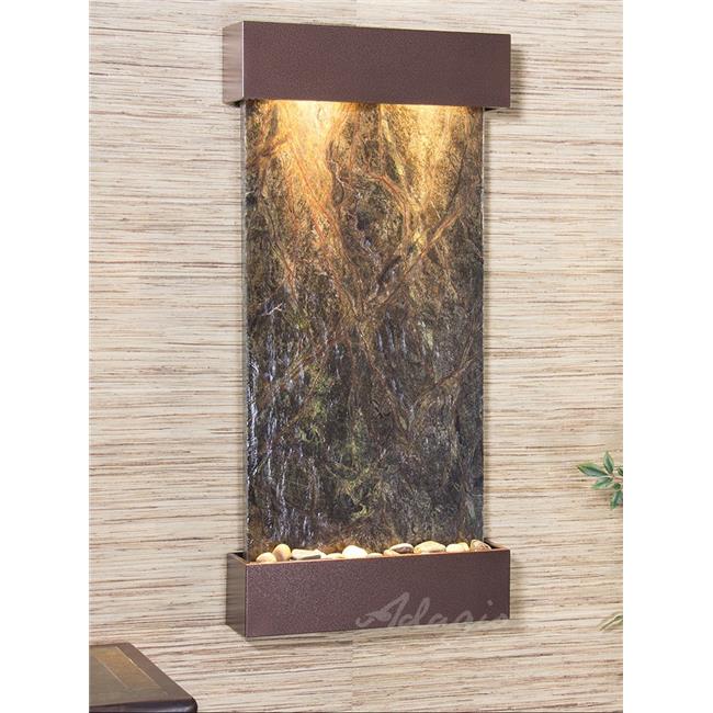 Adagio WCS5005 Whispering Creek Copper Vein Green Marble Wall Fountain Fountains Michaels