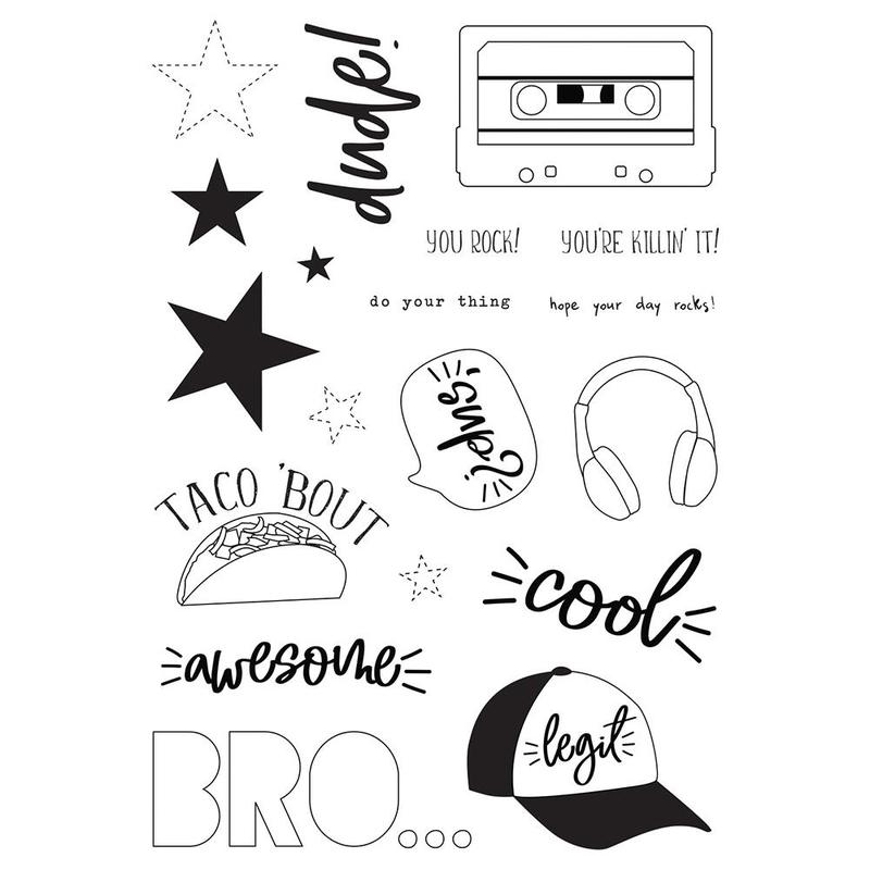 Bro &#x26; Co. Clear Stamps - Simple Stories